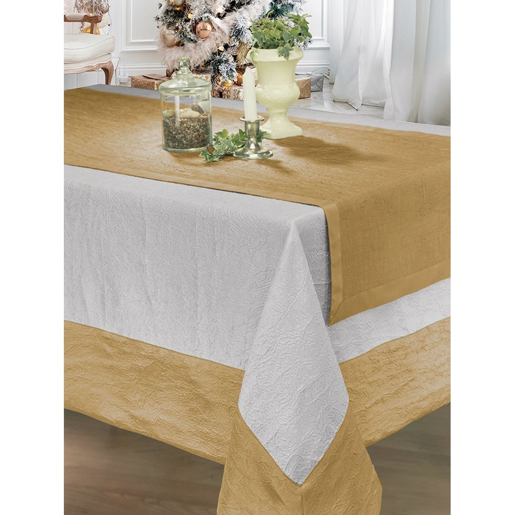 Nappe Athenas or 170 x 250 cm - Visuel 0